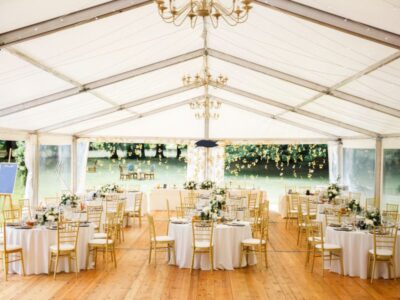 Namiot na przyjęcie weselne